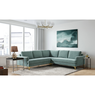 The Grey & Gold Sectional