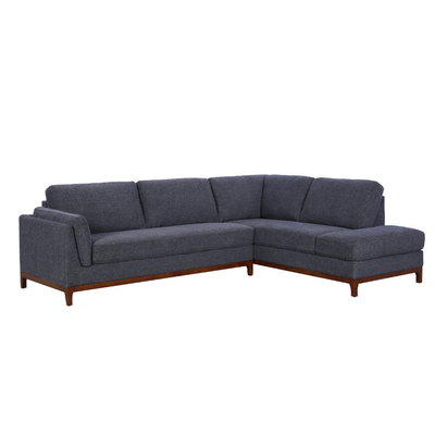 The Nile Navy Sectional (6631774290016)