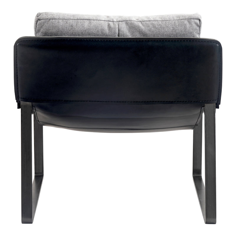 Connor Fabric Club Chair Snowfolds Grey