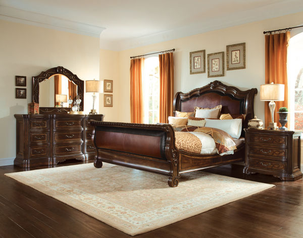 Valencia - 6/0 Uph. Sleigh Bed (6550043918432)