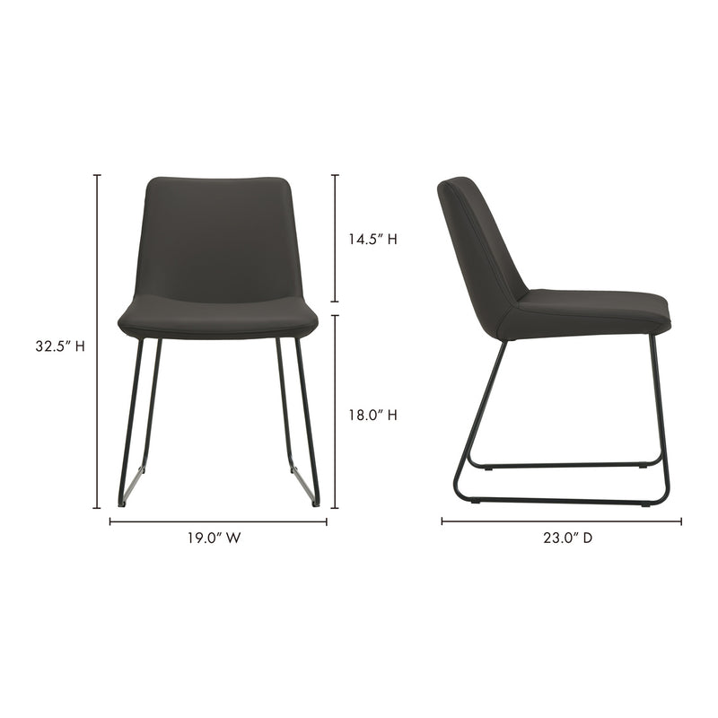 Villa Dining Chair Black-M2