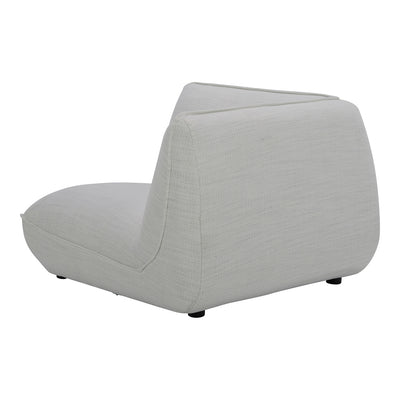 Zeppelin Corner Chair Salt Stone White