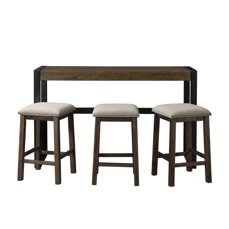 Caesar Occasional Bar Table Single Pack (Table + Three Stools) Al