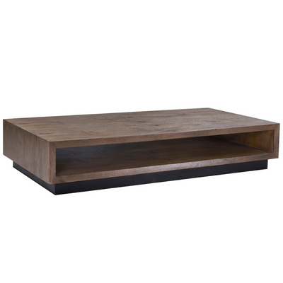Oak Wood Coffee TABLE (6650905395296)