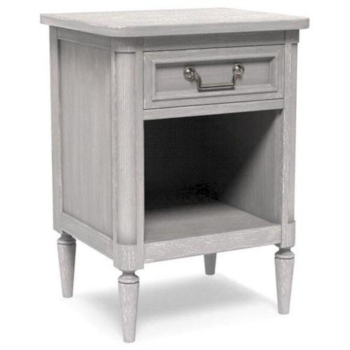 Charlotte - Petite Nightstand-Chippy White-1Q0B Pk - Al Rugaib Furniture (4537367822432)