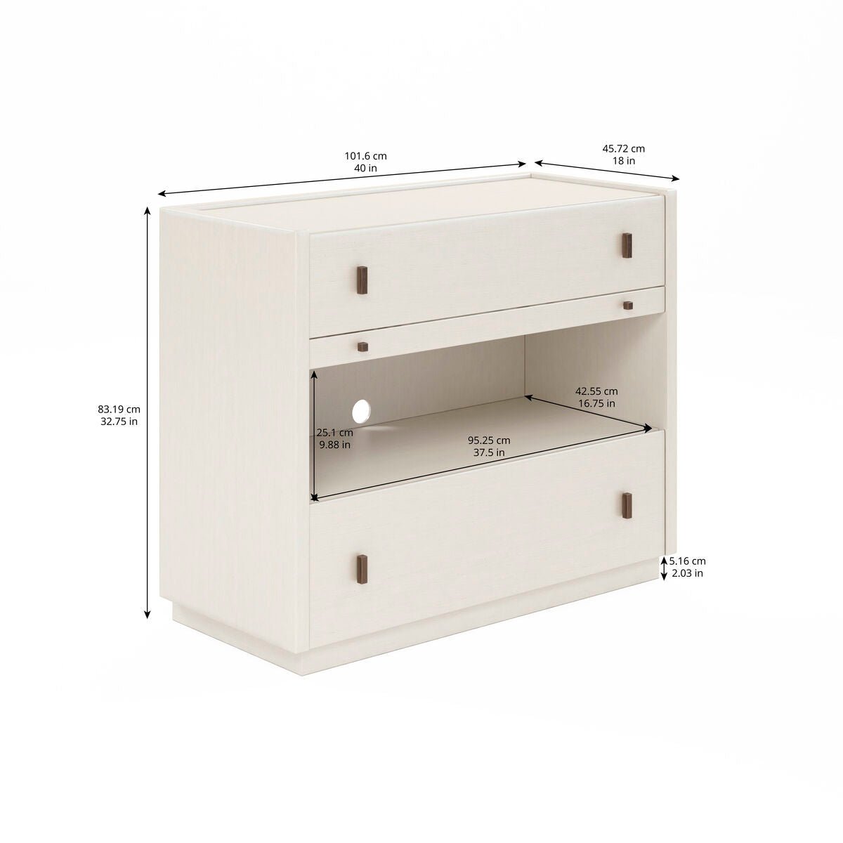 289 - Blanc - Bachelors Chest Dressers| A.R.T. Furniture