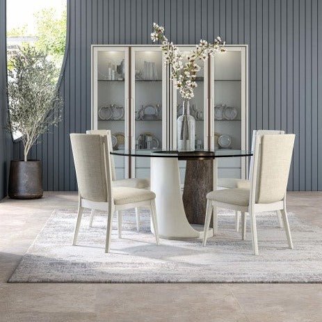 289 - Blanc - Uph. Side Chair Dining Chairs| A.R.T. Furniture