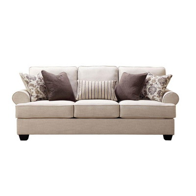Alissa Grand Beige Sofa (W223cm)
