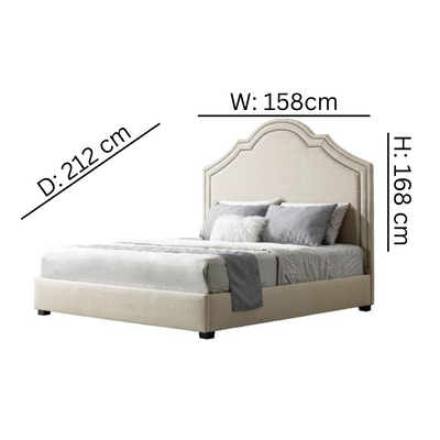 Royal Ivory Bed