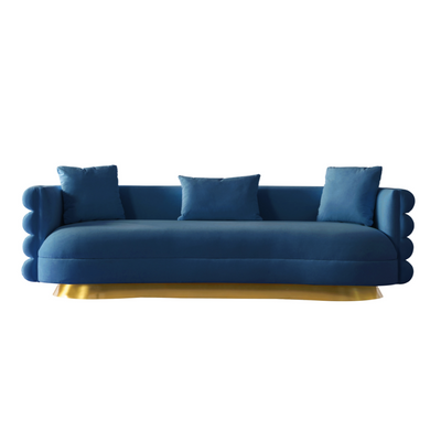 Power Blue Sofa