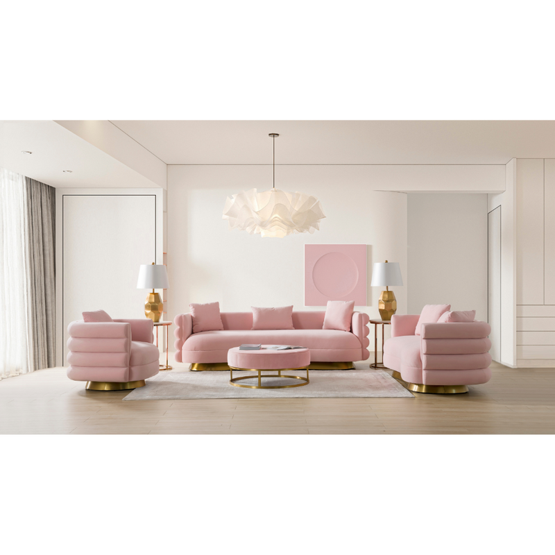 Huda Pink Chair