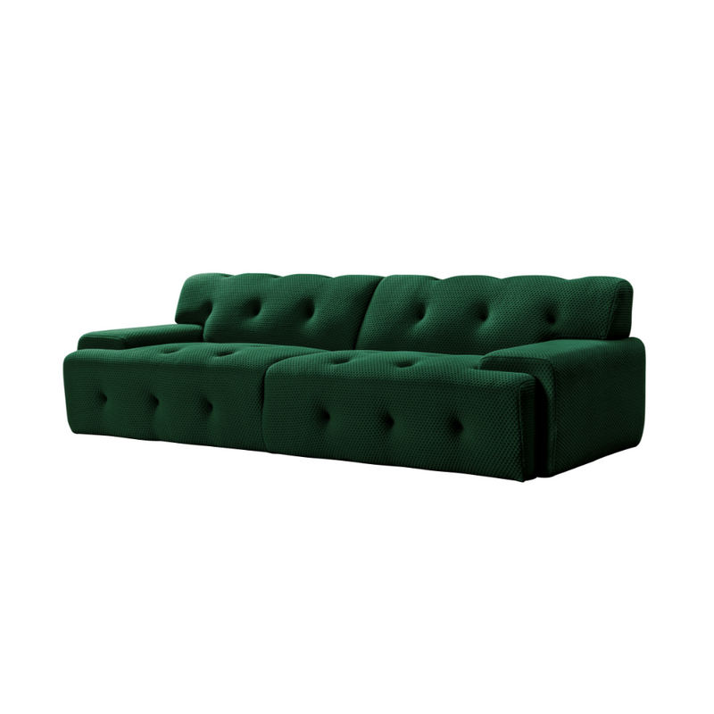 Verdite Dark Green 3 Seater Sofa