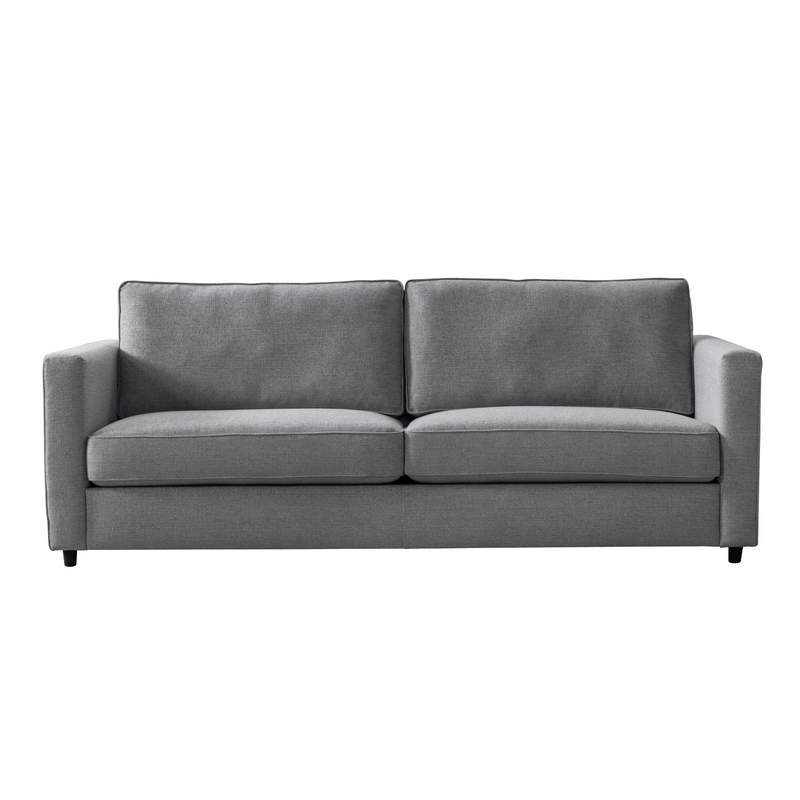 Vintage Grey Sofa (227cm)