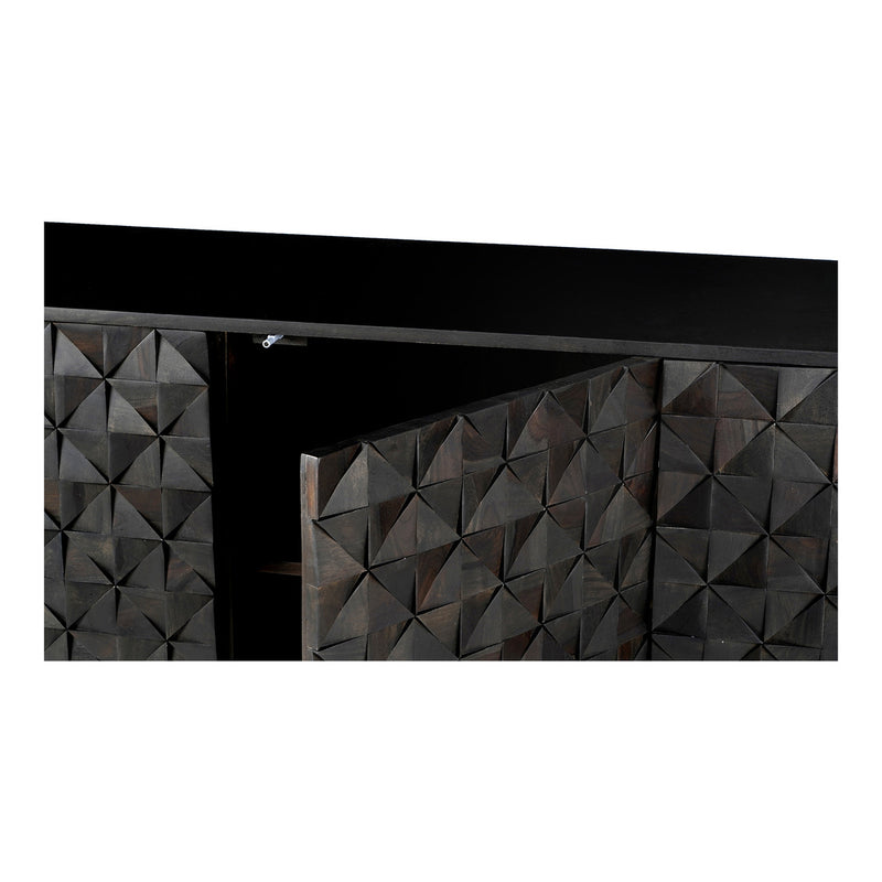 Pablo 3 Door Sideboard Black