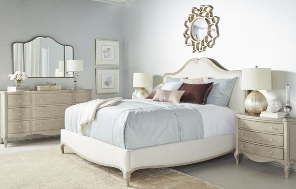 300-Charme - Uph Panel King Bed Beds| A.R.T. Furniture