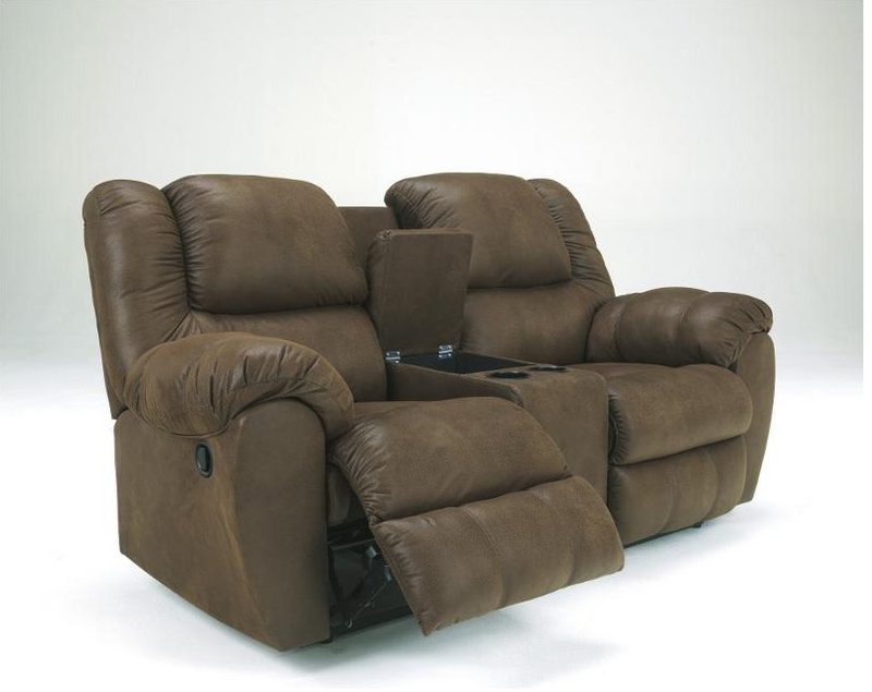 Canyon Double Recline Loveseat W/console - Al Rugaib Furniture (4671785893984)