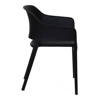 Faro Outdoor Dining Chair Black-M2