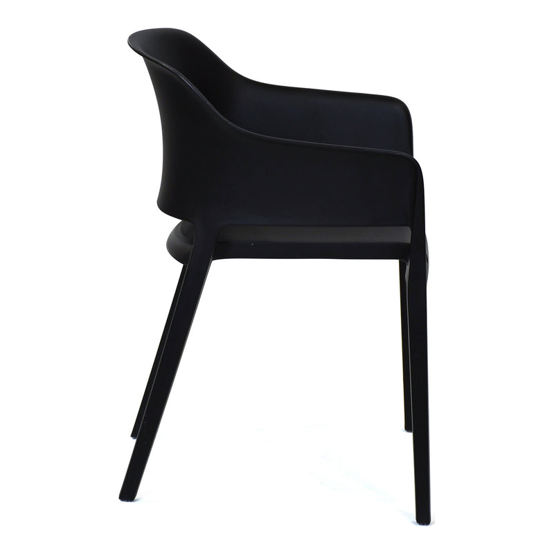 Faro Outdoor Dining Chair Black-M2