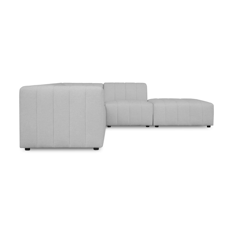 Lyric Dream Modular Sectional Left Oatmeal