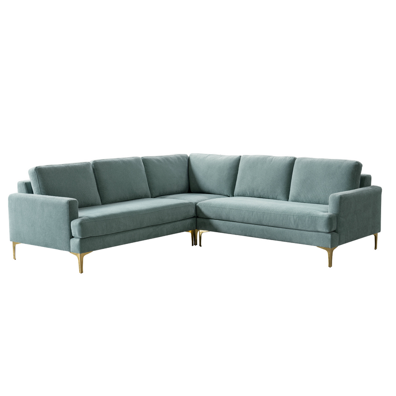 The Grey & Gold Sectional