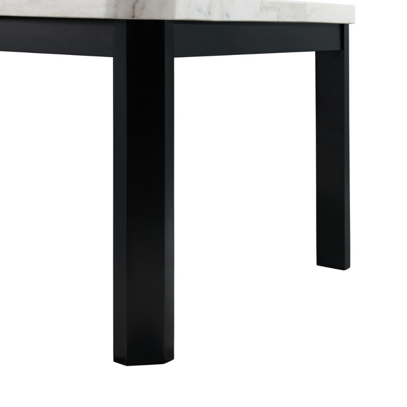 Francesca White Standard Height Dining Table (6630959218784)