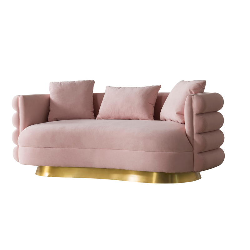 Huda Pink Living Room Set (6623746818144)