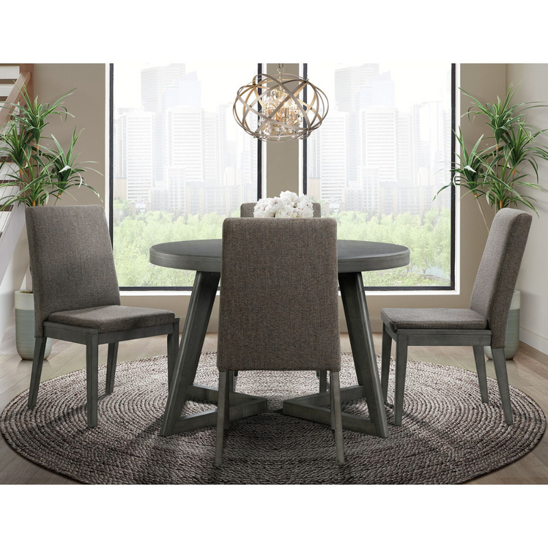 Cross Round Dining Side Chair (6629945180256)