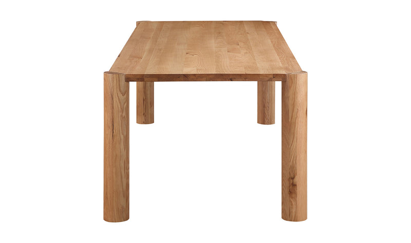 Post Dining Table Large Oak Natural