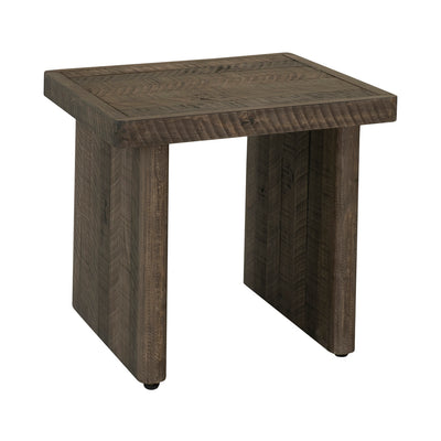 Monterey End Table Aged Brown