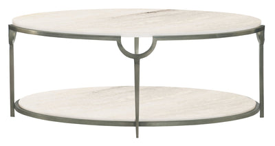 Morello Oval Metal Cocktail Table - Al Rugaib Furniture (4308948549728)