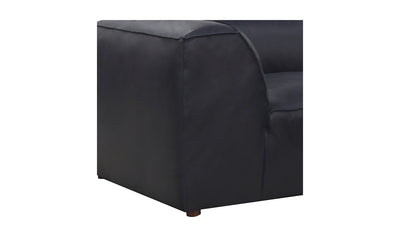 Form Corner Chair Vantage Black Leather