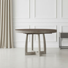 48in Round Pedestal Dining Table w/1-18in Leaf
