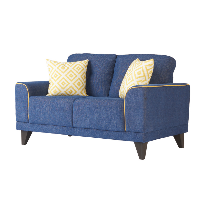 Maryland Majestic Dark Blue Sofa Set (6645529935968)