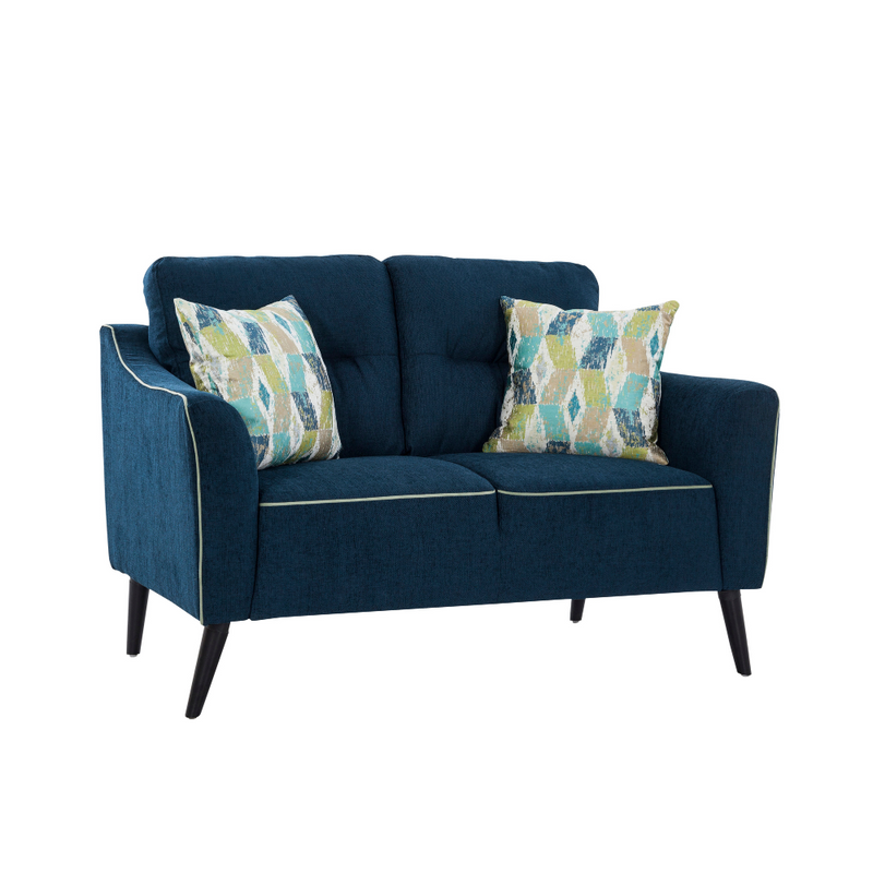 Anchorage Aura Dark Blue Sofa Set (6645529247840)