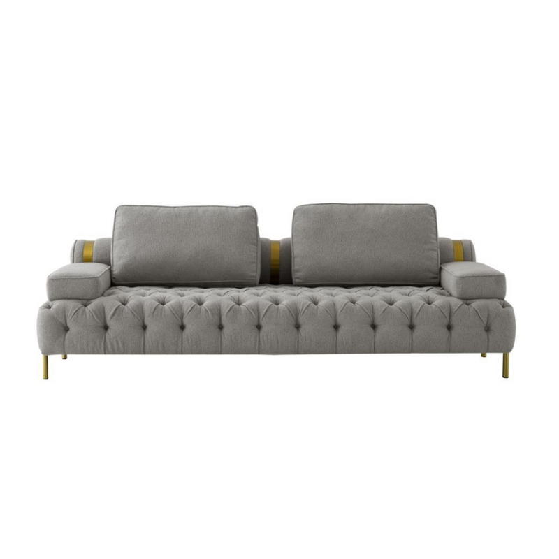 Golden Brushed Sofa set