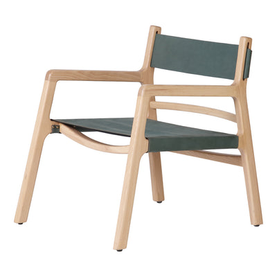 Kolding Chair Seagrass Green Leather