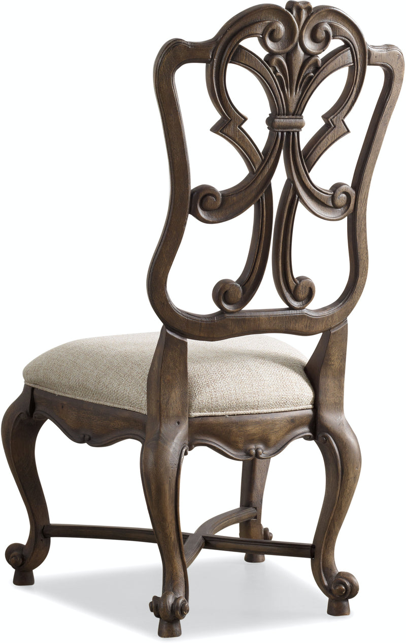 Rhapsody Wood Back Side Chair - 2 per carton/price ea (6621752885344)