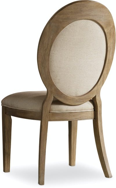 Corsica Oval Back Side Chair - 2 per carton/price ea (6623521603680)