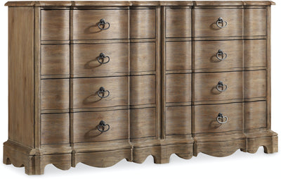 Corsica Eight Drawer Dresser (6621737320544)