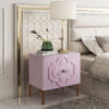 Anna Grey Lacquer Side Table (4576361807968)