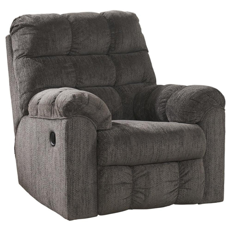 Slate Swivel Rocker Recliner - Al Rugaib Furniture (2138591952992)
