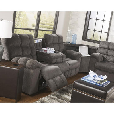 Recline Sofa With Drop Down Table - Al Rugaib Furniture (2138594902112)