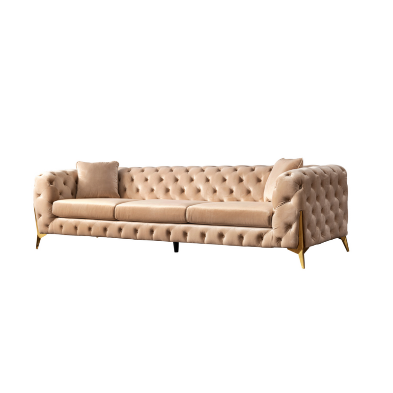 Burlywood  3-Seater Sofa (239cm)