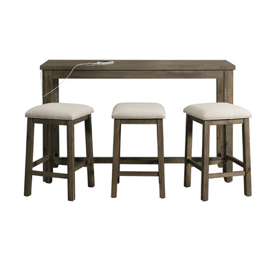 Stone Occasional Bar Table Pack Gray (6629946196064)
