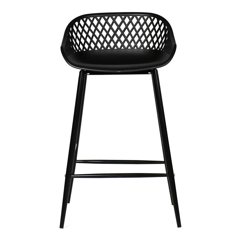 Piazza Outdoor Counter Stool Black-M2