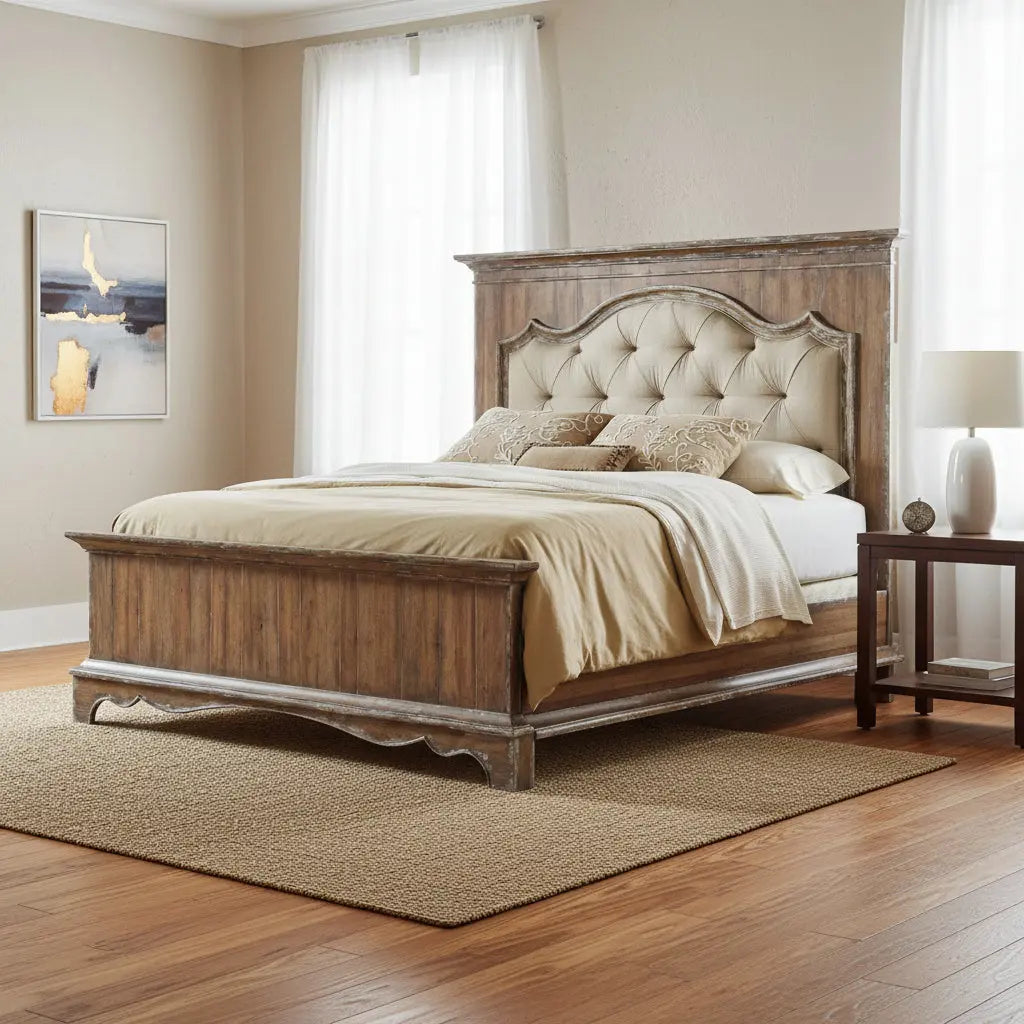 6/0 Upholstered Mantle Panel Bed Beds| Hooker