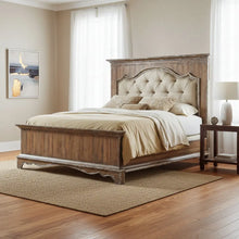 6/0 Upholstered Mantle Panel Bed