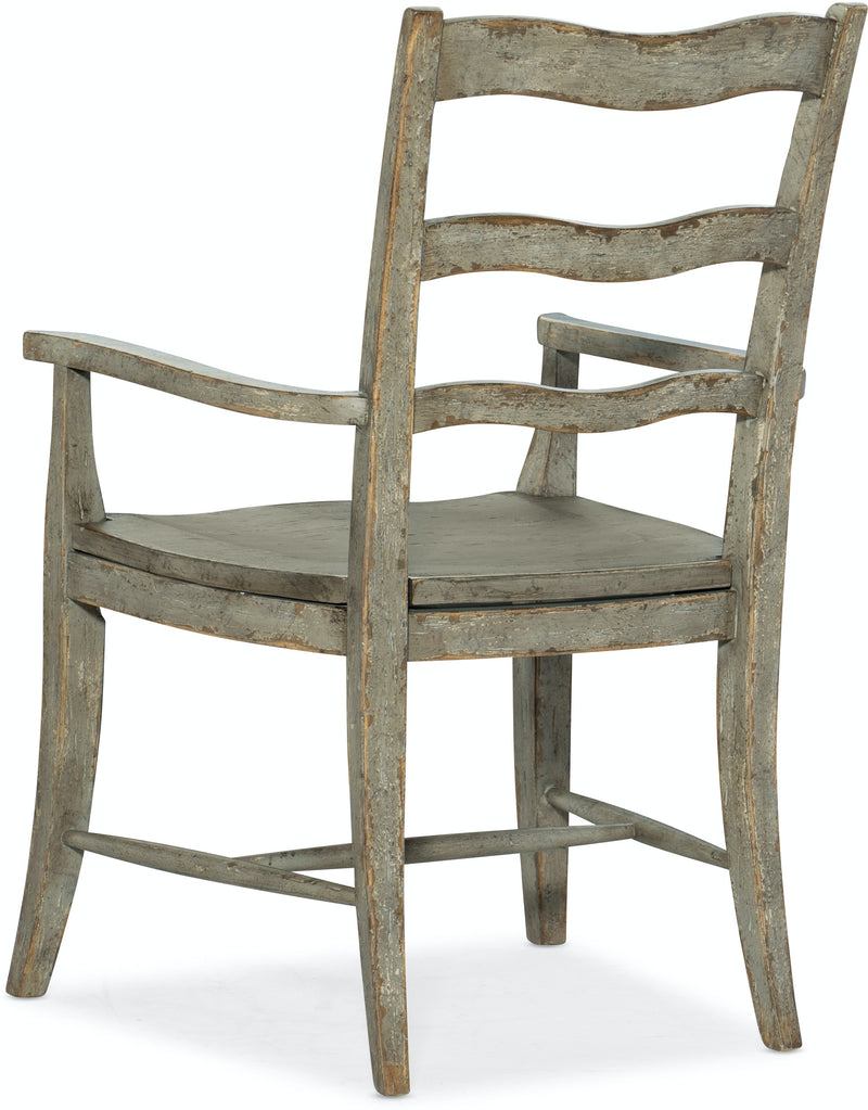 La Riva Ladder Back Arm Chair (4688802316384)