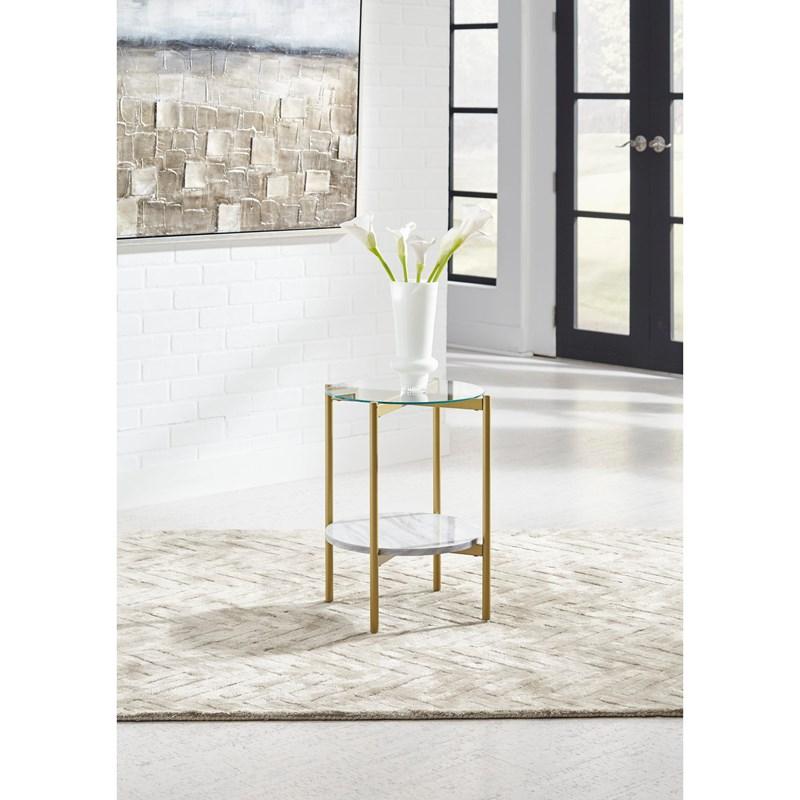Wynora End Table - Al Rugaib Furniture (4728330813536)