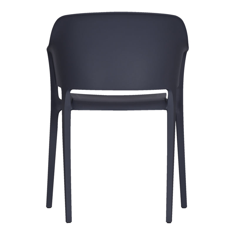 Faro Outdoor Dining Chair Charcoal Grey-M2